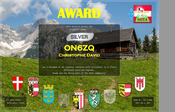ON6ZQ Austria chaser