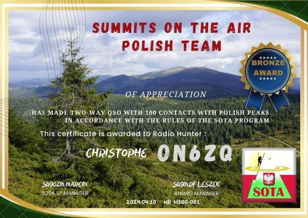ON6ZQ Polish chaser